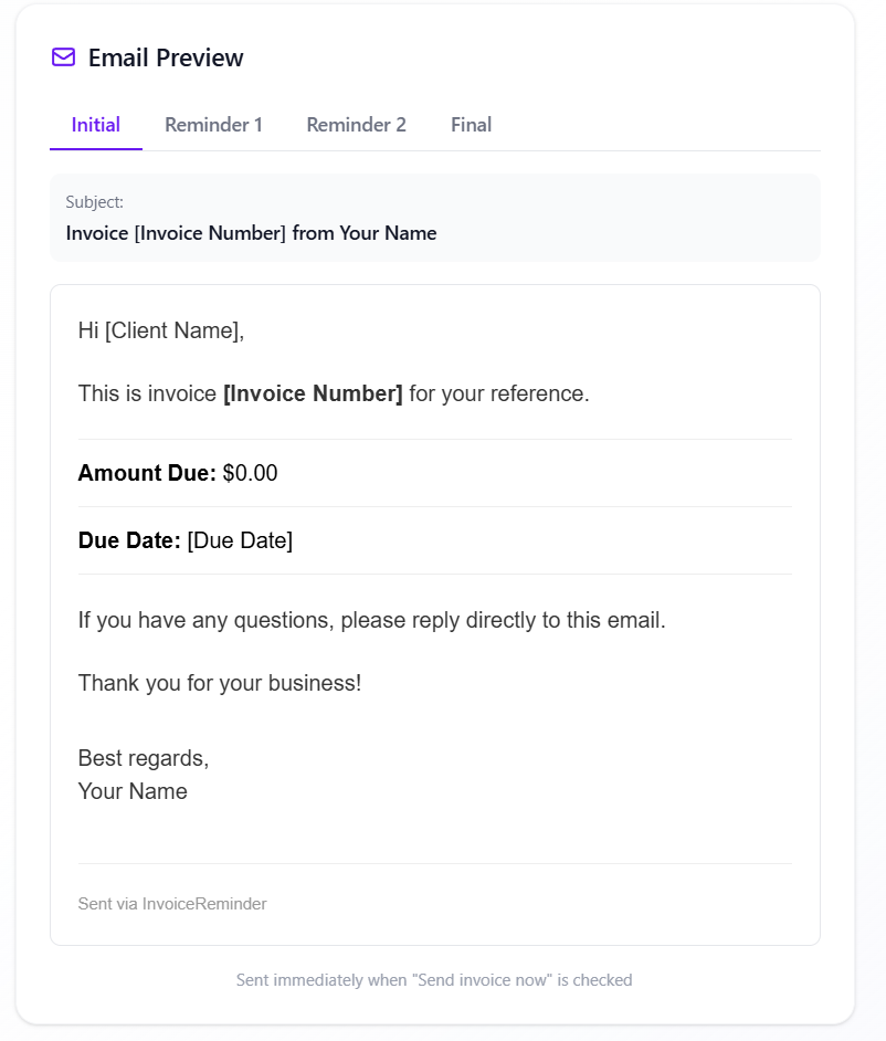Step 3: Preview emails before sending